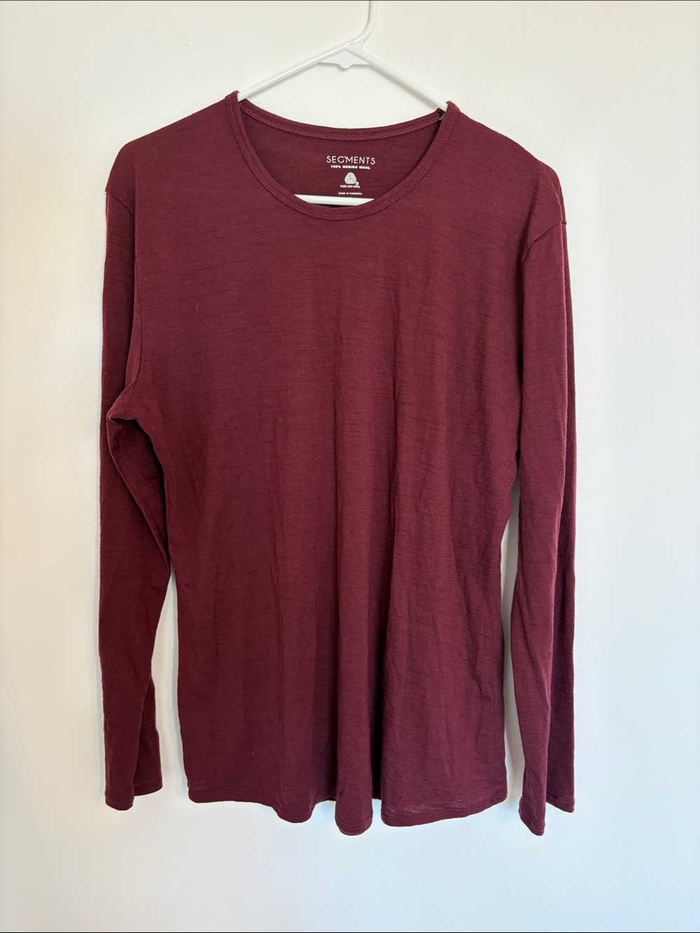 Segments Merino Wool Long Sleeve Top